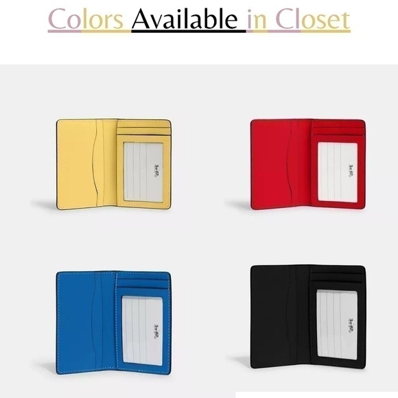 Coach ID Wallet Blue NWT - Picture 3 of 4